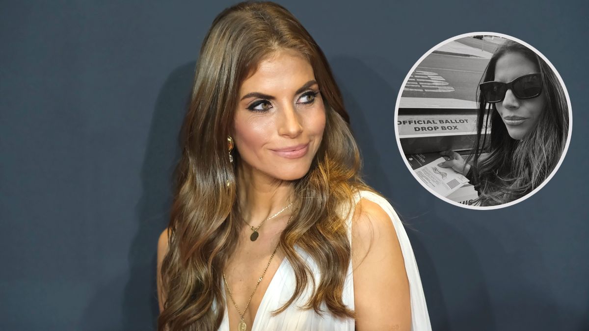 Weronika Rosati oddała głos w wyborach prezydenckich w USA