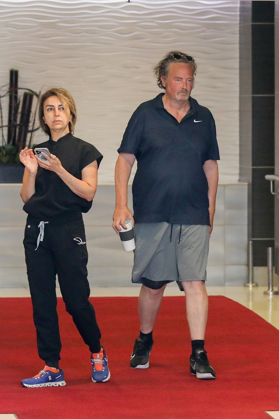  Matthew Perry z kobietą