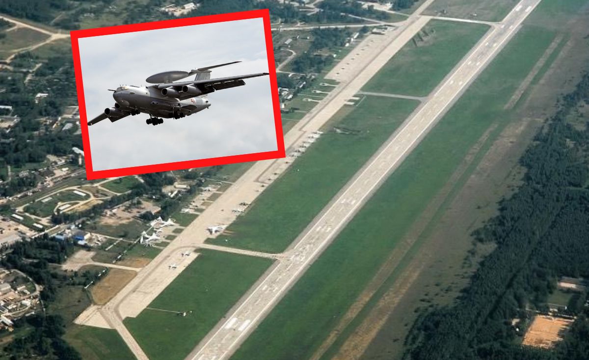 Zniszczony samolot to najprawdopodobniej rosyjski A-50