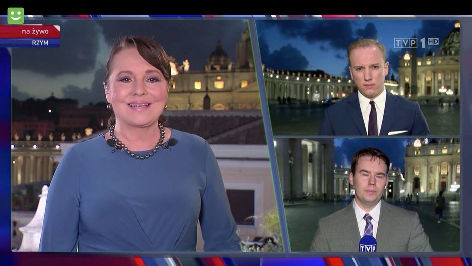 "Wiadomości" w Watykanie zrobiły łączenie z Watykanem