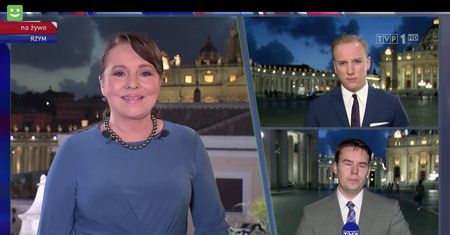 Kolejna wpadka "Wiadomości" TVP. Łączenie Watykanu z Watykanem