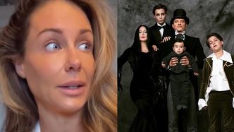 Małgorzata Rozenek uchyla rąbka tajemnicy tegorocznego kostiumu na Halloween: "Jest to MEGASEKSOWNA rodzina... To marzenie Radosława"