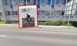 Ojciec i trójka dzieci. Ujęcie z Opola. Wykonał je o 8:00