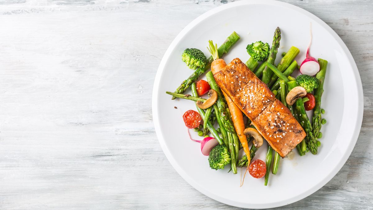 Biedronka ryba łosoś