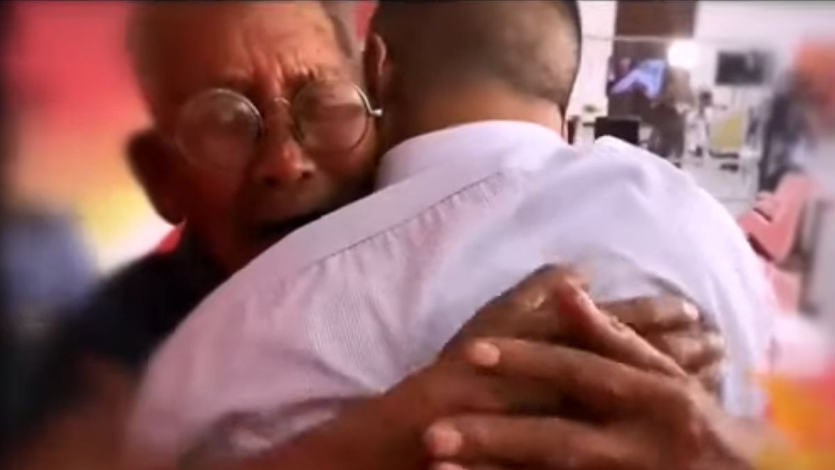 Mężczyzna zobaczył syna po 58 latach