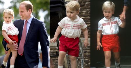 Mały książę Jerzy jak William... 30 lat temu! (FOTO)