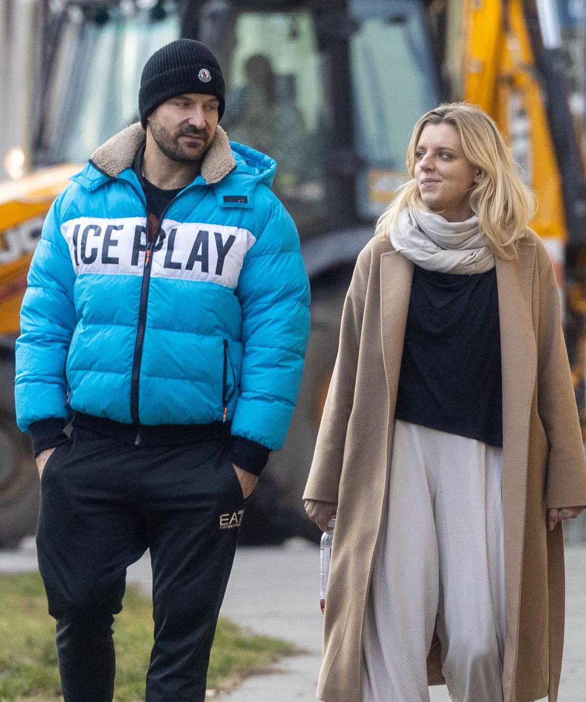 Piotr Stramowski i jego partnerka "przyłapani" na mieście