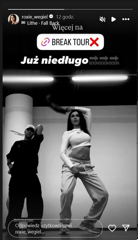 Roxie Węgiel pokazała kocie ruchy 