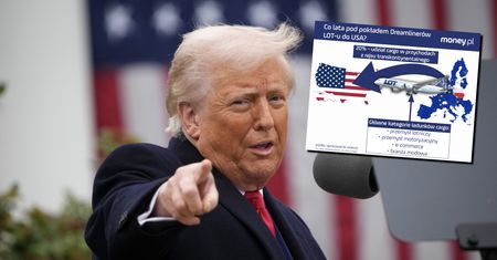 Trump uderzył w jeden z filarów biznesu cargo LOT-u, potem zmienił zdanie. Co dalej?