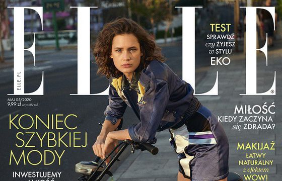 Nowe "Elle" zapakowane w biodegradowalną folię