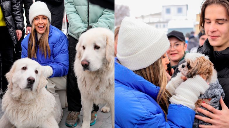 Małgorzata Rozenek w zimowym wydaniu "Dzień Dobry TVN"