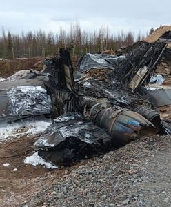 Katastrofa myśliwca w Finlandii. Pokazali wrak