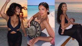 Klaudia El Dursi szaleje na Malediwach: tańce na plaży, karmienie córki piersią i pozowanie topless (ZDJĘCIA)
