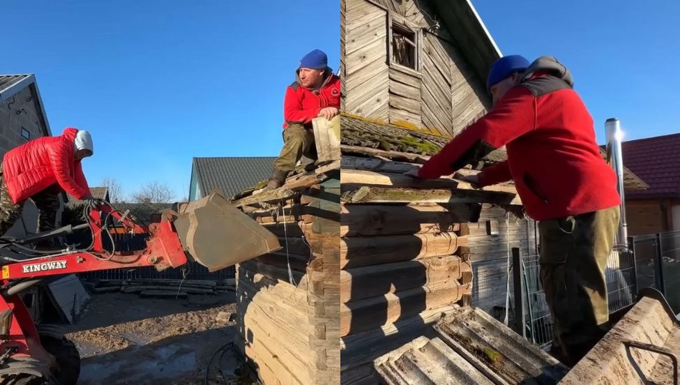 Remont u Andrzeja z Plutycz z "Rolnicy. Podlasie"