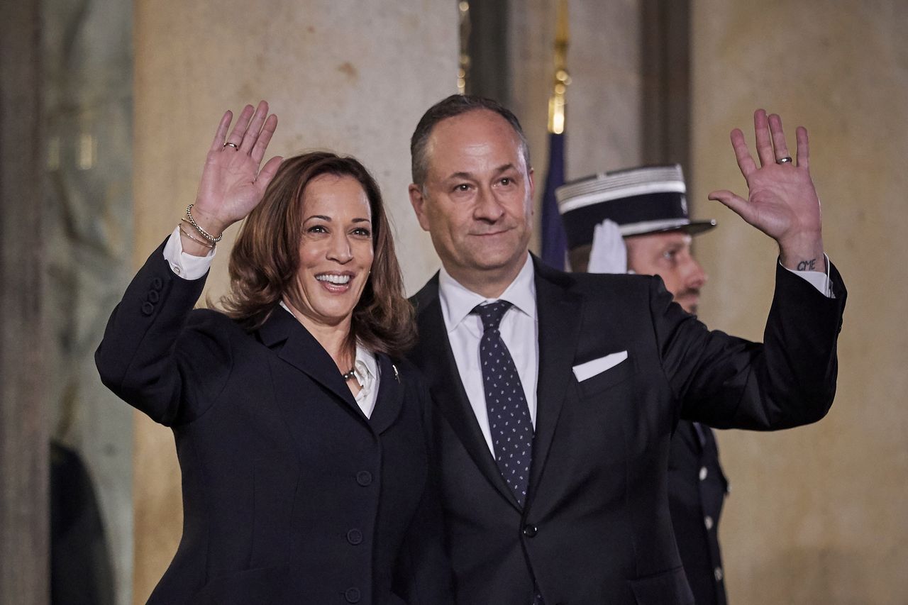 Kamala Harris and Douglas Emhoff