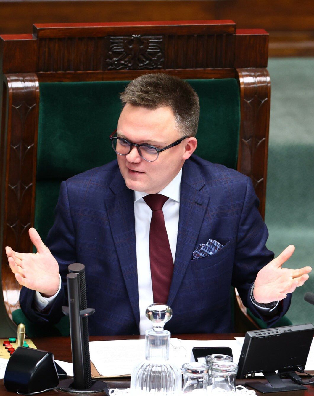 Szymon Hołownia zdradził, co zrobi ze srebrnym przyciskiem!