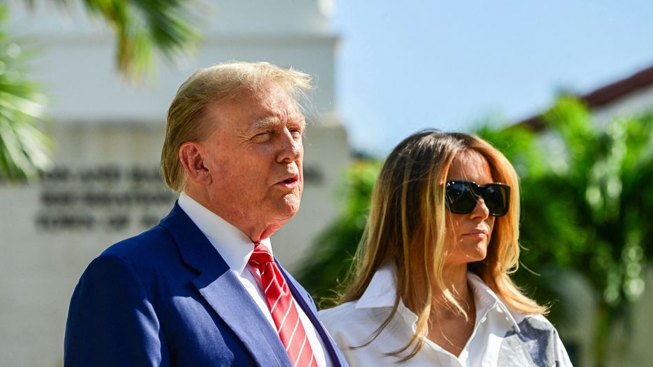 Donald i Melania Trumpowie