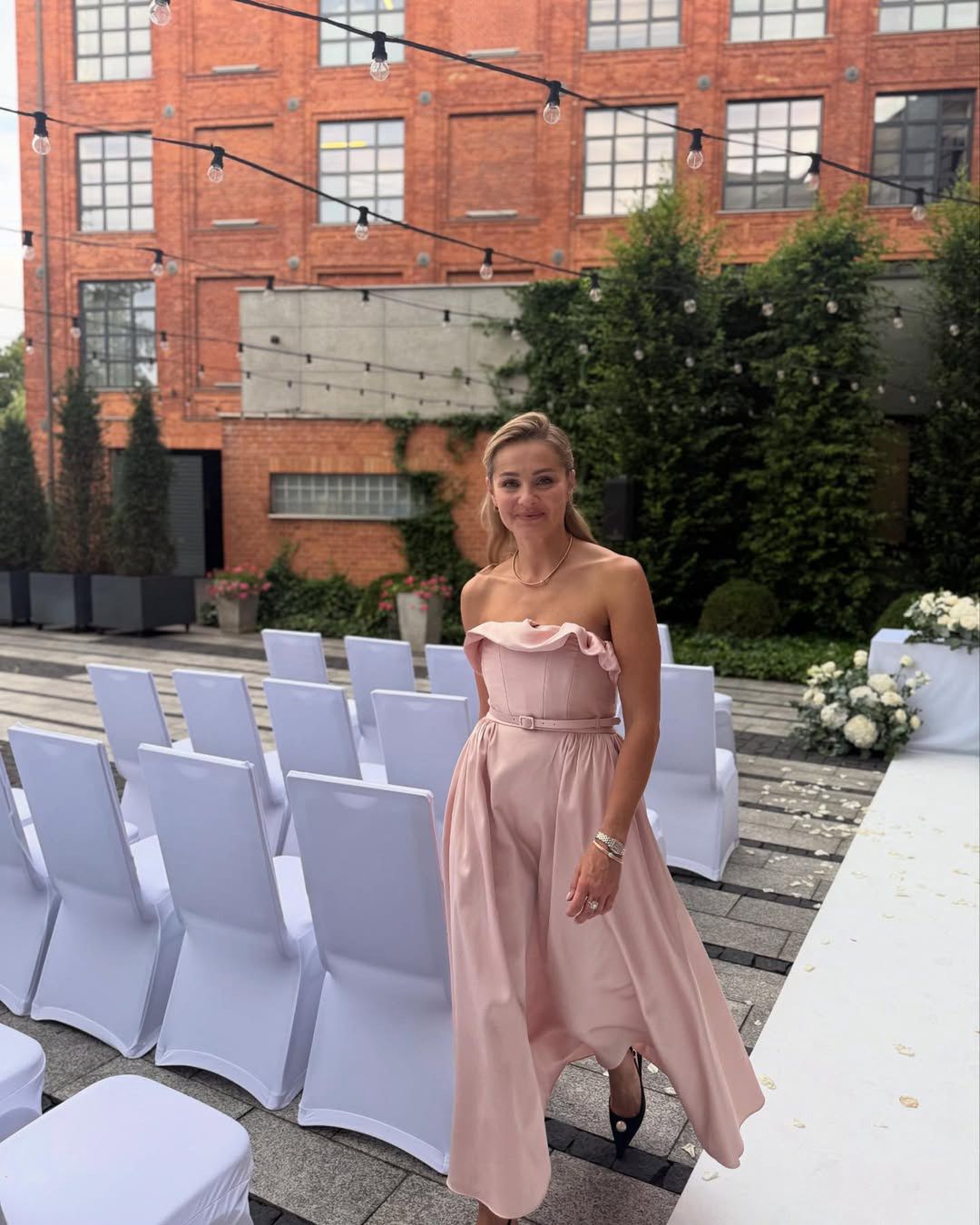 Małgorzata Socha na ślubie brata 