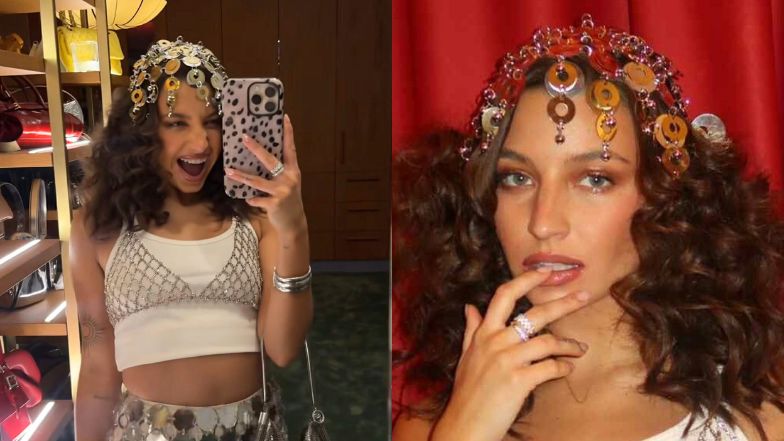 Julia Wieniawa zaprezentowała stylówkę na urodziny Kuby Karasia