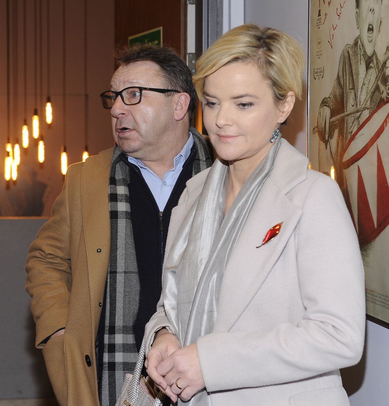 Monika Richardson i Zbigniew Zamachowski