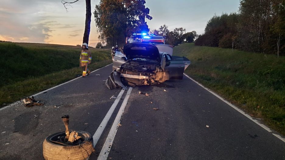 Dwie kobiety zginęły w wypadku pod Olsztynem. Dziecko trafiło do szpitala