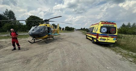 Dramatyczny wypadek na hulajnodze. 7-latek ma złamaną nogę