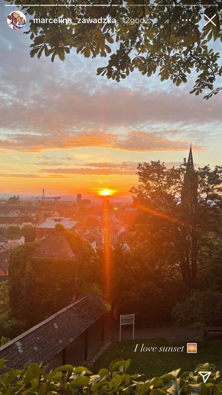 Nagranie z profilu Marceliny Zawdzkiej