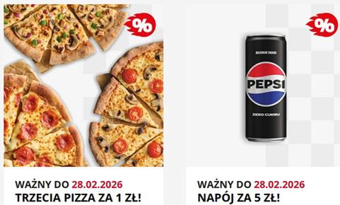 Promocje w Pizza hut