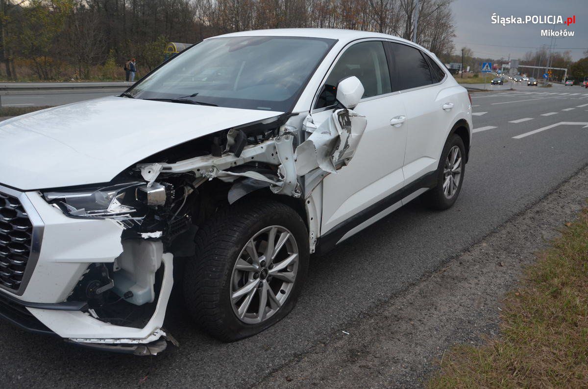 Auto, które potrąciło 17-latka