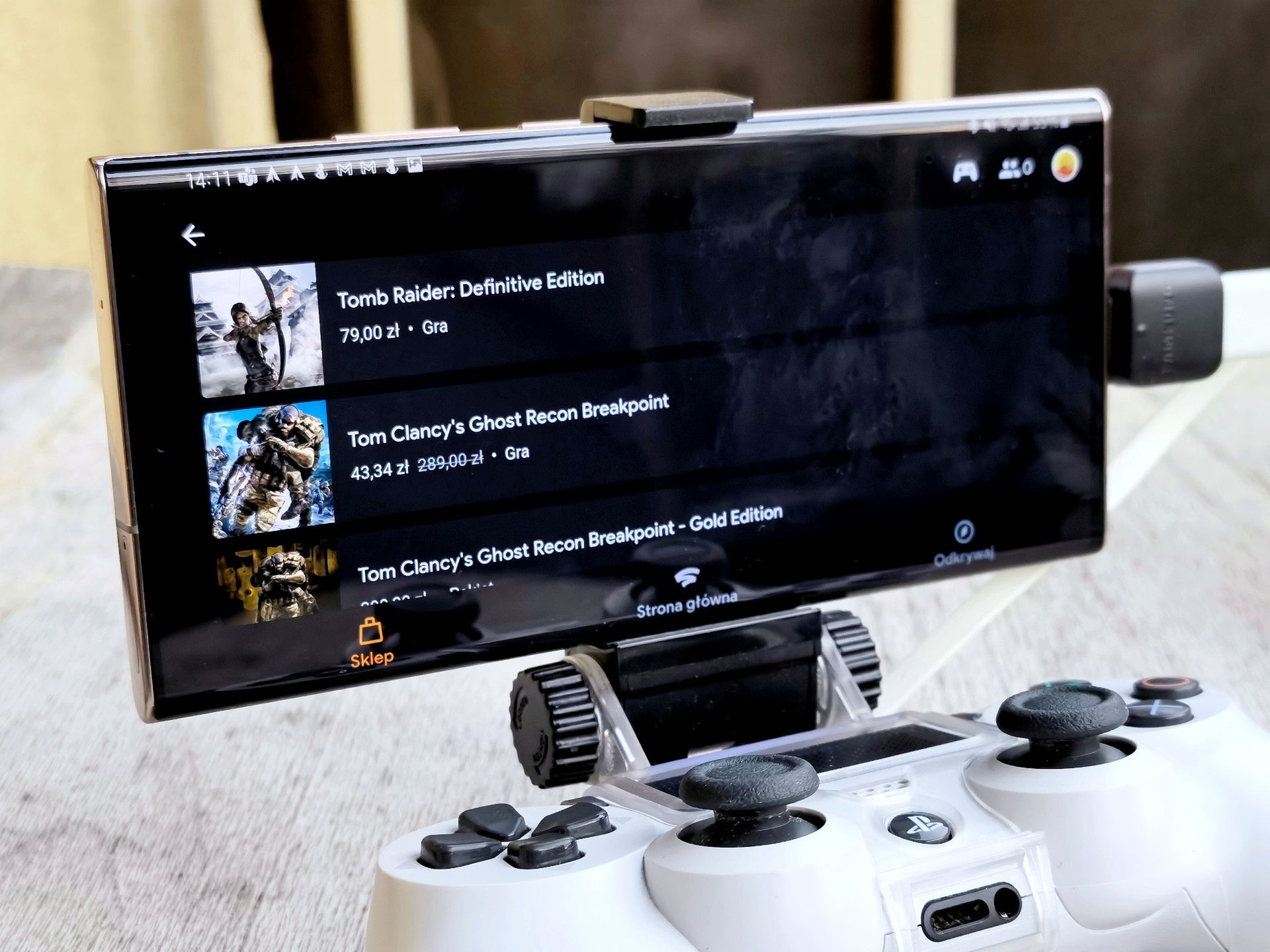 Google Stadia już w Polsce! W Cyberpunka 2077 zagrasz na telefonie 3