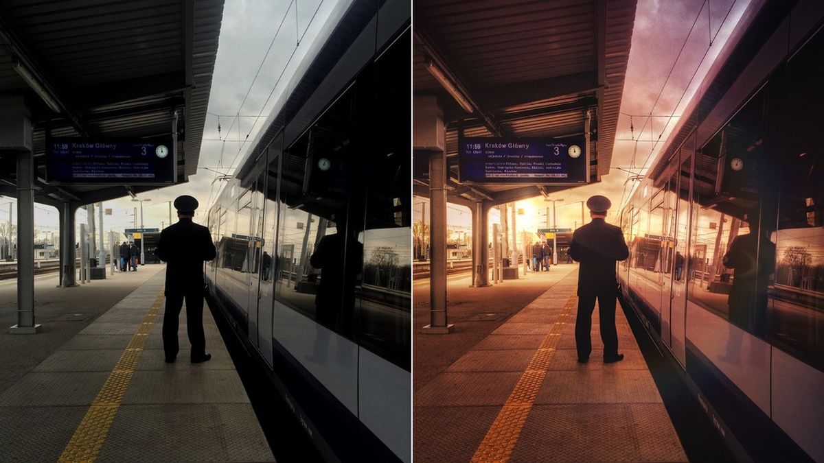 Przepis na mobilną fotoedycję: zachód słońca 1