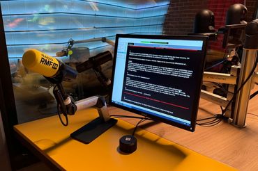 Studio "Faktów" RMF FM