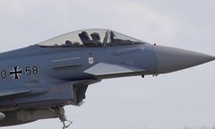 Niemieckie Eurofightery w Malborku. To odpowiedź Bundeswehry