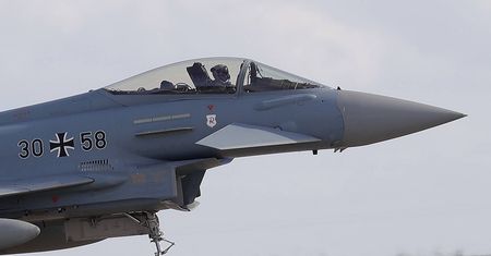 Niemieckie Eurofightery w Malborku. To odpowiedź Bundeswehry