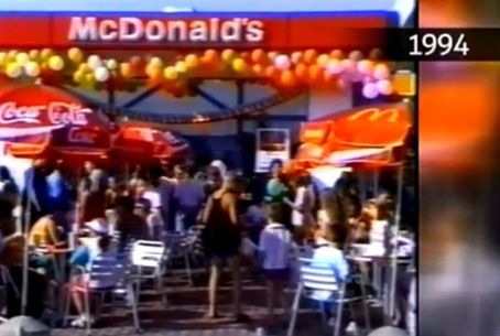 Otwarcie pierwszego McDonalda w Radomiu w 1994 roku!