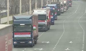 110 ciężarówek. Jadą do Iranu. Ukraińcy snują domysły