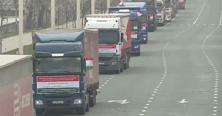 110 ciężarówek. Jadą do Iranu. Ukraińcy snują domysły
