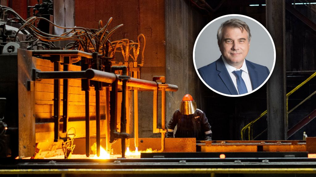 Huta Częstochowa, zdjęcie z czerwca 2025 roku, prezes Węglokoksu