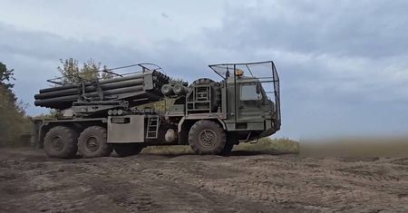 Ukraińskie Siły Specjalne zniszczyły rzadki system Uragan-1