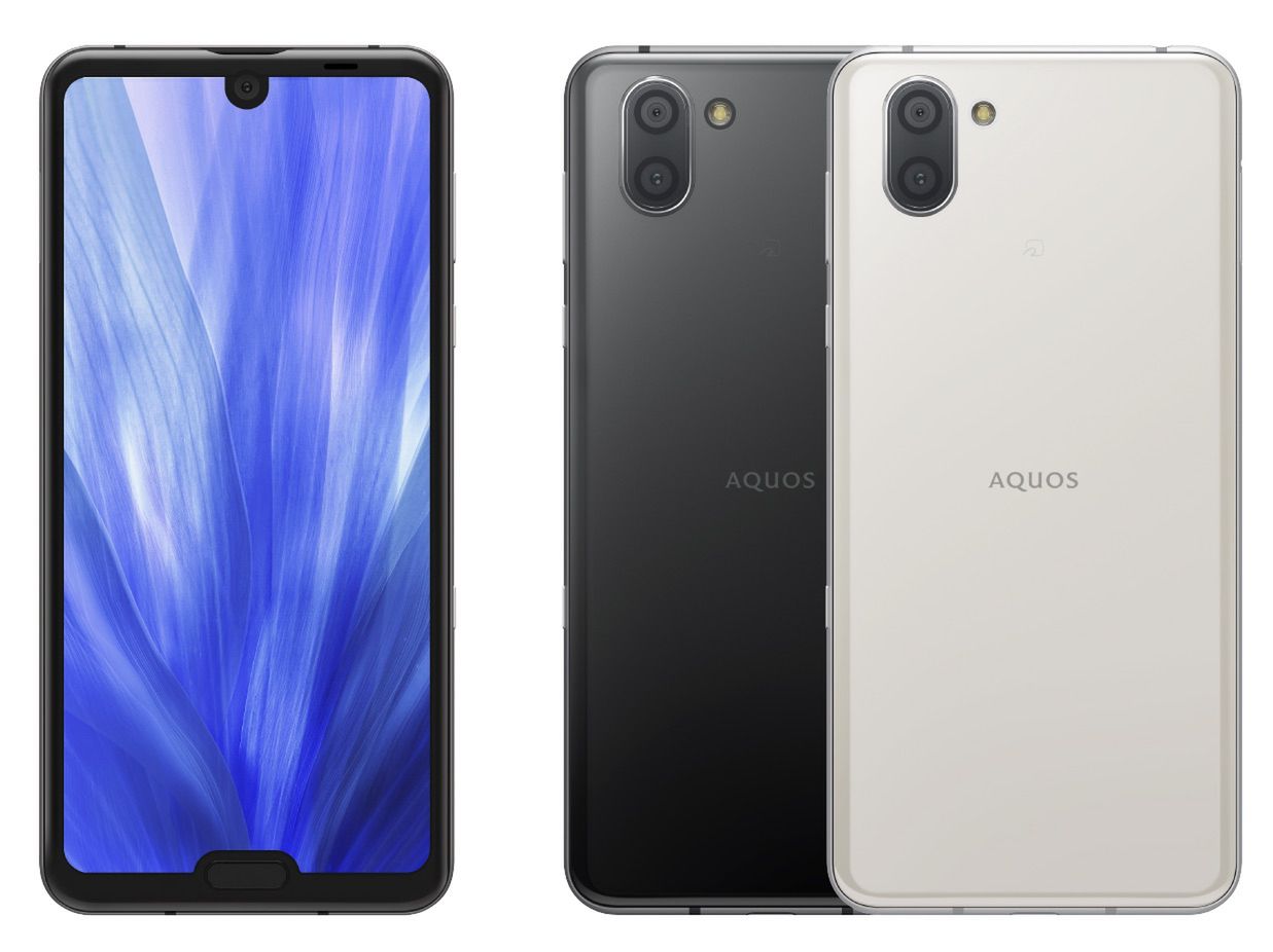 Sharp Aquos R3 oficjalnie. Ma ekran z... dwoma wcięciami 2