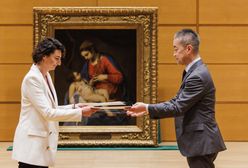 Bezcenny obraz wraca z Japonii do Polski. Uroczystość w Tokio