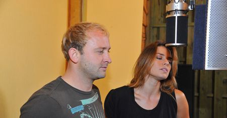 Urbańska i Szyc nagrywają... piosenkę! (ZDJĘCIA)