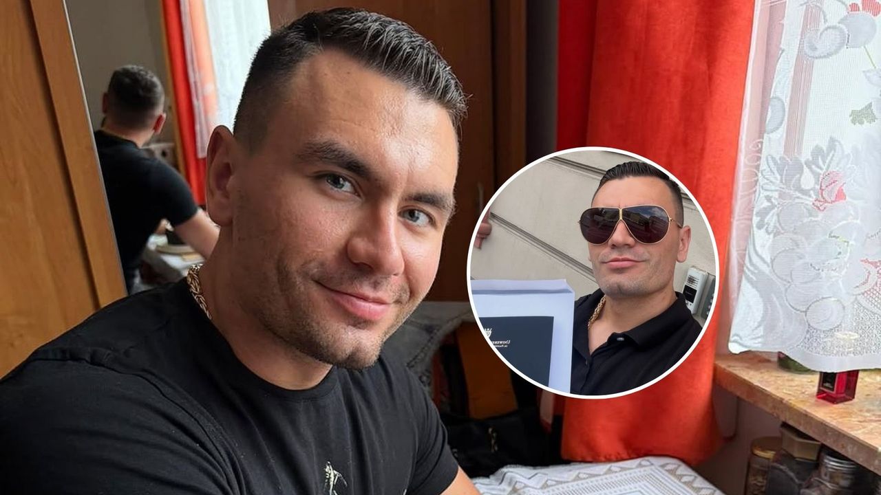 Conan Kaźmierski pęka z dumy. "Pierwszy w rodzinie"