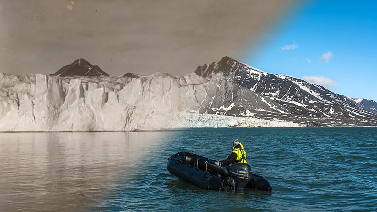 104 lata. Tyle wystarczyło, by lodowiec prawie kompletnie stopniał 1