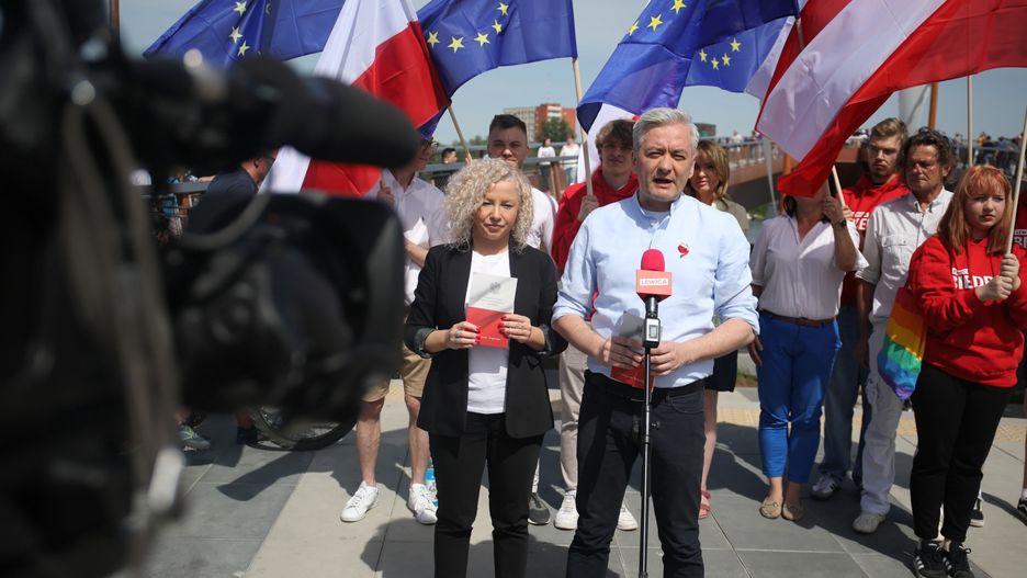 Robert Biedroń, Katarzyna Kotula (Lewica)
