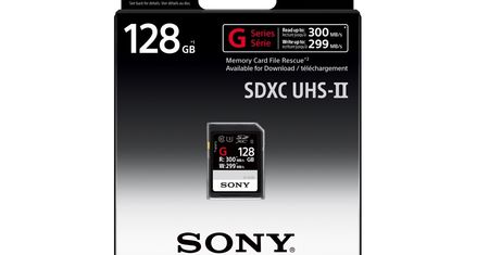 Najszybsze obecnie karty SD na świecie to Sony z serii SF-G