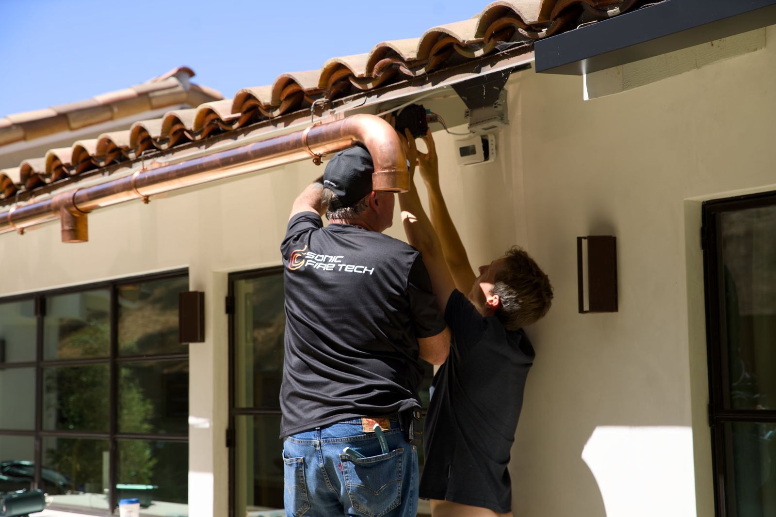 Infradźwięki mogą zatrzymać zapłon (fot. Sonic Fire Tech)