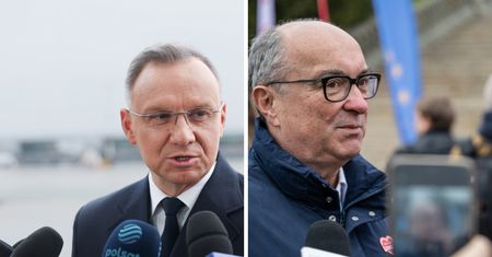 Czarzasty ocenił wizytę Dudy i Tuska w USA. "Nie lubię pana prezydenta"