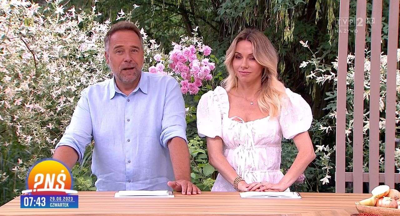 Łukasz Nowicki pożegnał się z widzami TVP2. W czwartkowym wydaniu nie zabrakło ani łez, ani śmiechu 