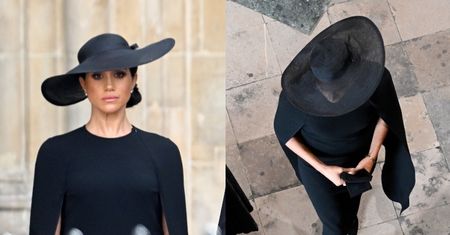 Meghan Markle swoją STYLIZACJĄ oddała cześć królowej Elżbiecie II. Każdy element miał symboliczne znaczenie (ZDJĘCIA)